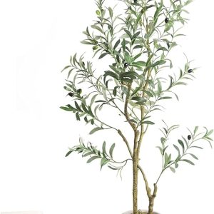 Artificial Fake Olive Tree 4FT Tall